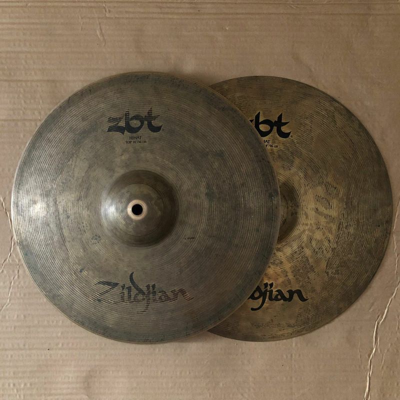 Cymbal zildjian zbt hihat 14 / cymbal hihat bekas