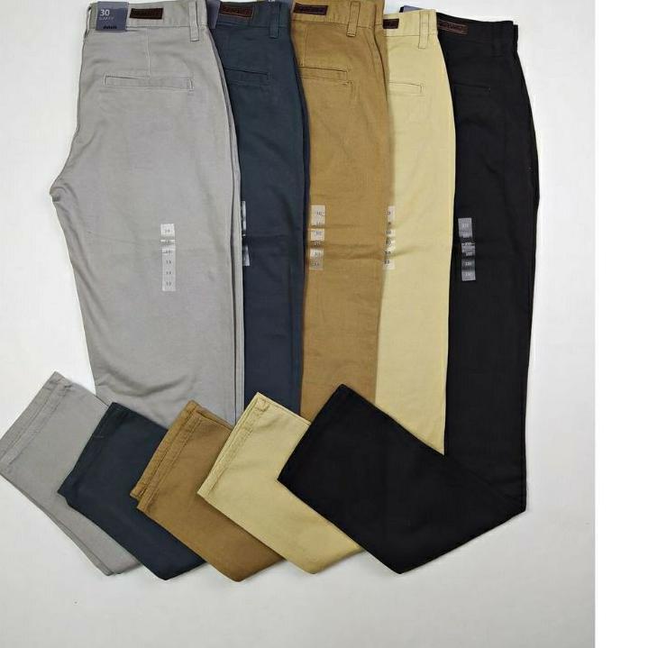 Hot - CELANA CHINO SLIMFIT PRIA DETAILS 한국