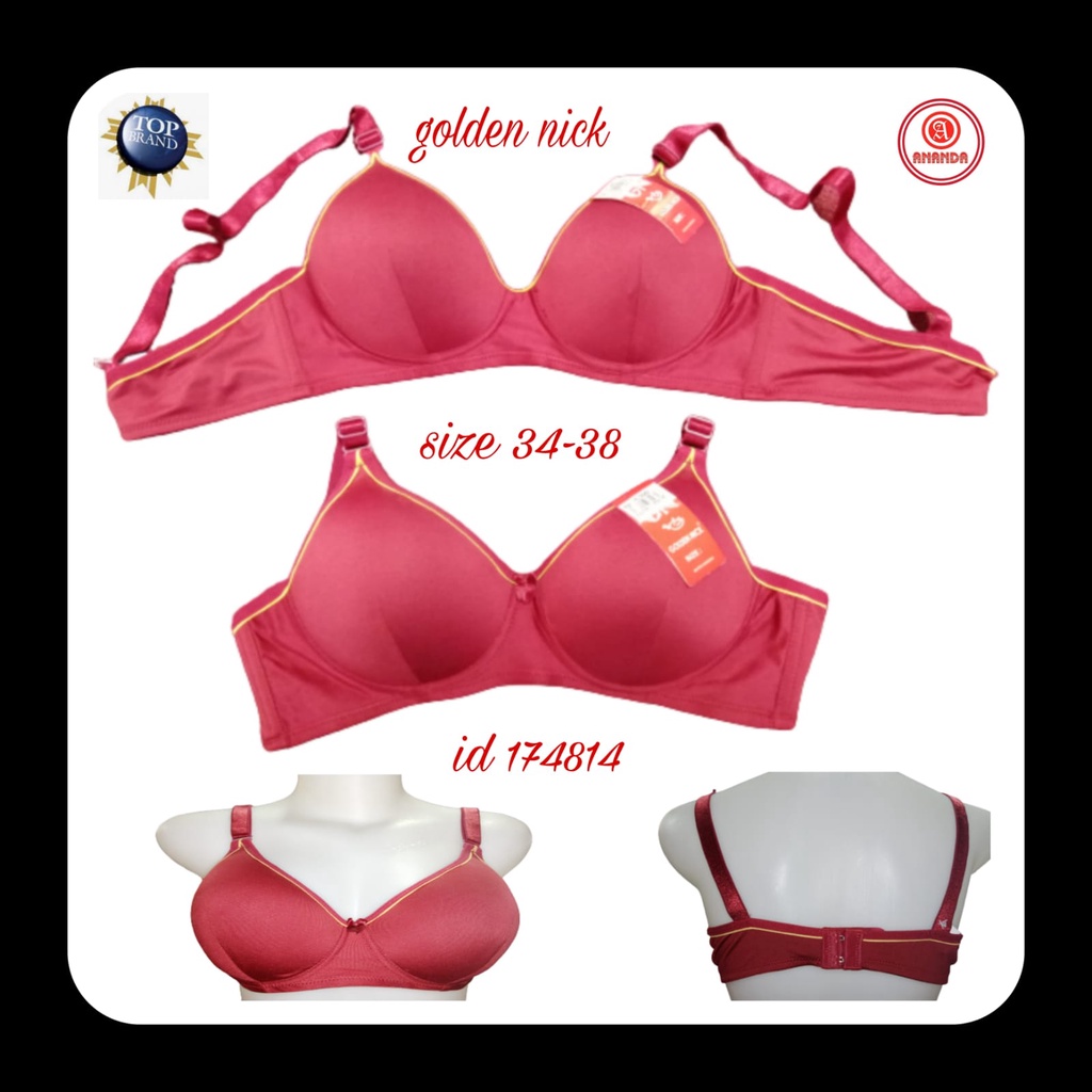 Bh Busa Wanita Dewasa Golden Nick
