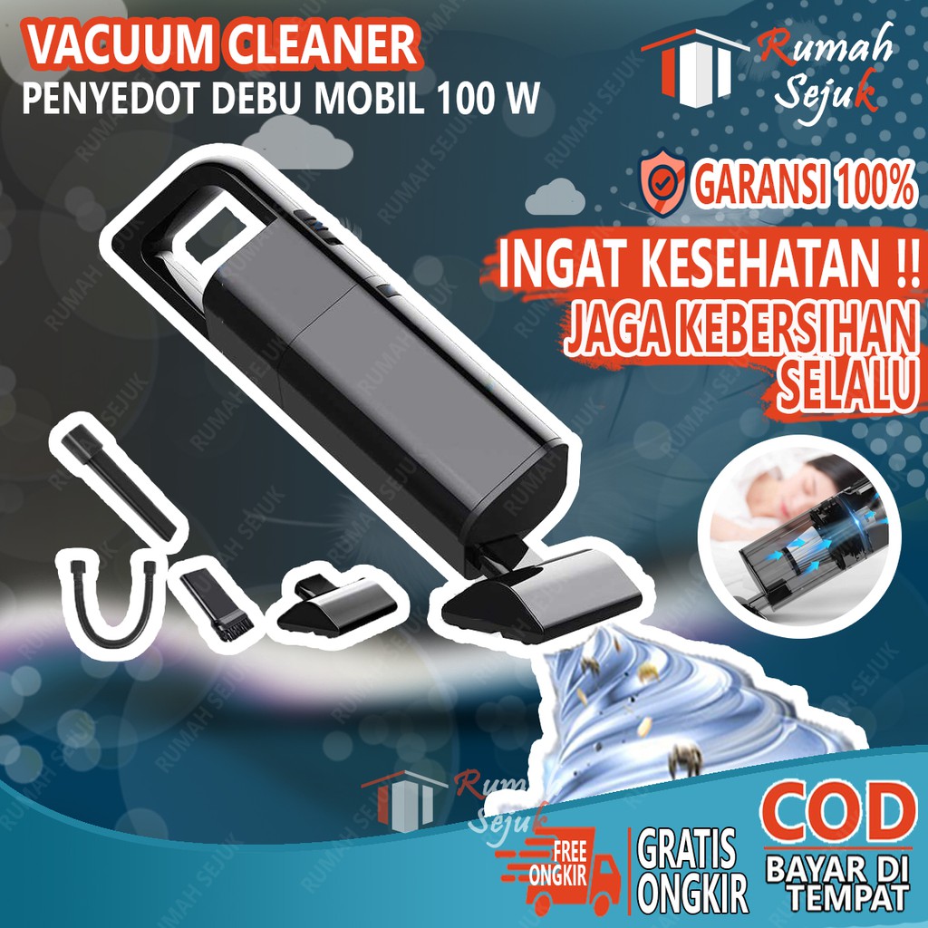 RS - Vacum Facum Vacuum Vakum Cleaner Penyedot Mobil Pembersih Debu 12V 120W RS-VC3