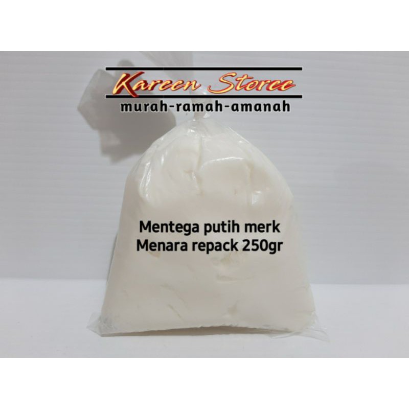 

Mentega putih merk Menara 250gr