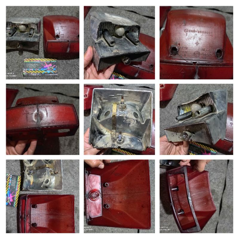 Stop lamp stoplamp belakang vespa new px original piaggio