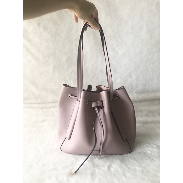 Hush puppies bag tas Hush Puppies preloved second bekas tas wanita tas pink merah muda