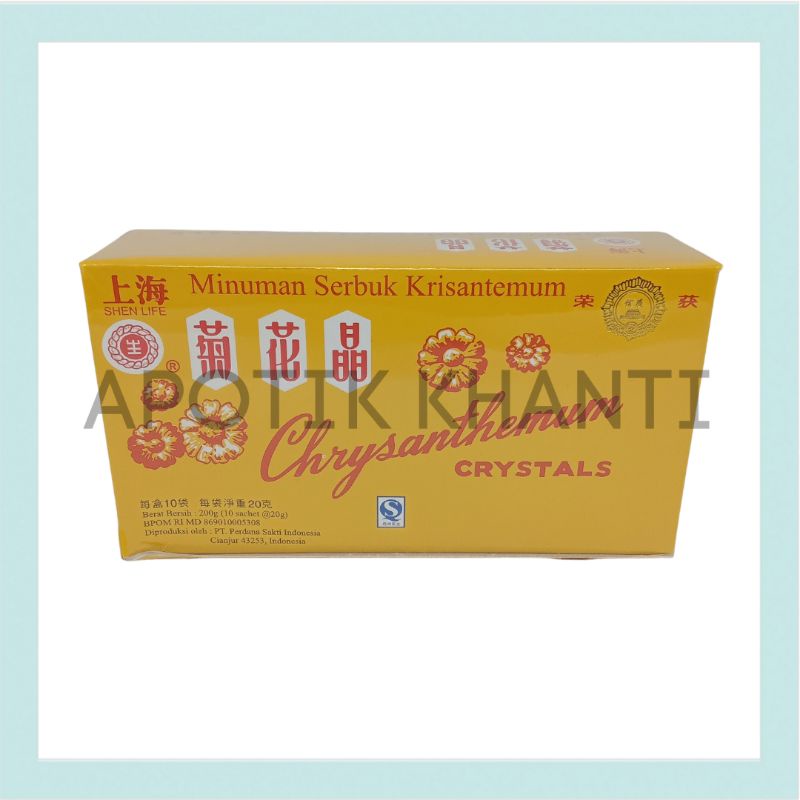 

chrysanthemum crystal / minuman serbuk krisantemum
