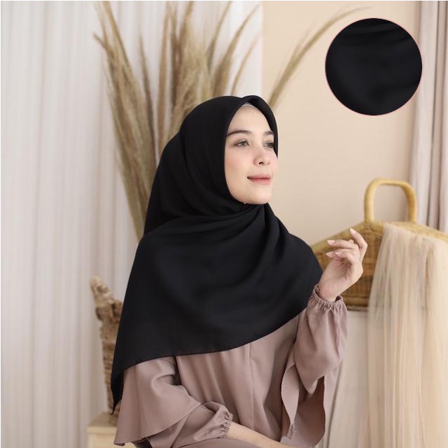 HIJAB SEGIEMPAT POLYCOTTON MURAH DAN CANTIK // HIJAB SYAR'I