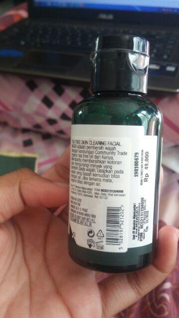 Tea Tree Facial Wash 250ml