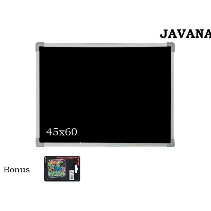 

Softboard Bludru Gantung Javana 45 x 60 cm - Hitam