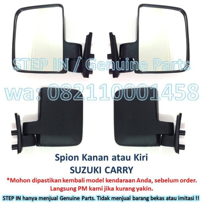 mobil-spion- spion satuan suzuki carry van pick up part asli baru ori kaca samping -spion-mobil.