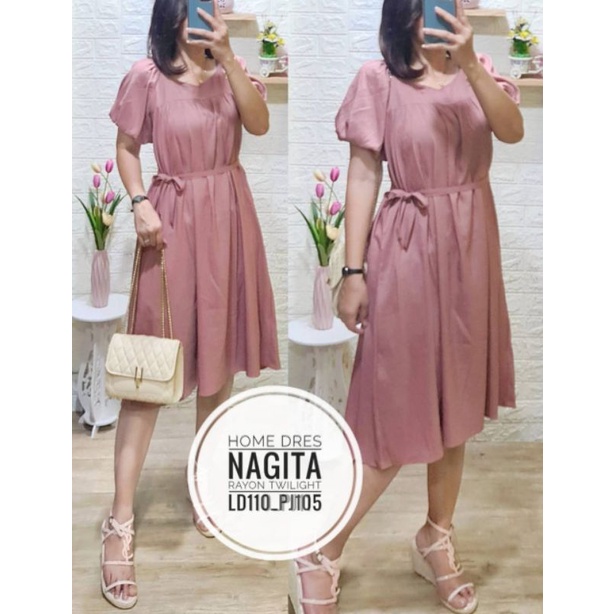 dress Nagita bhn rayon