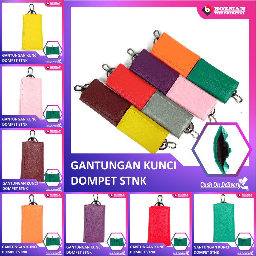 Dompet STNK Gantungan Kunci Mobil / Motor Kyotex Premium