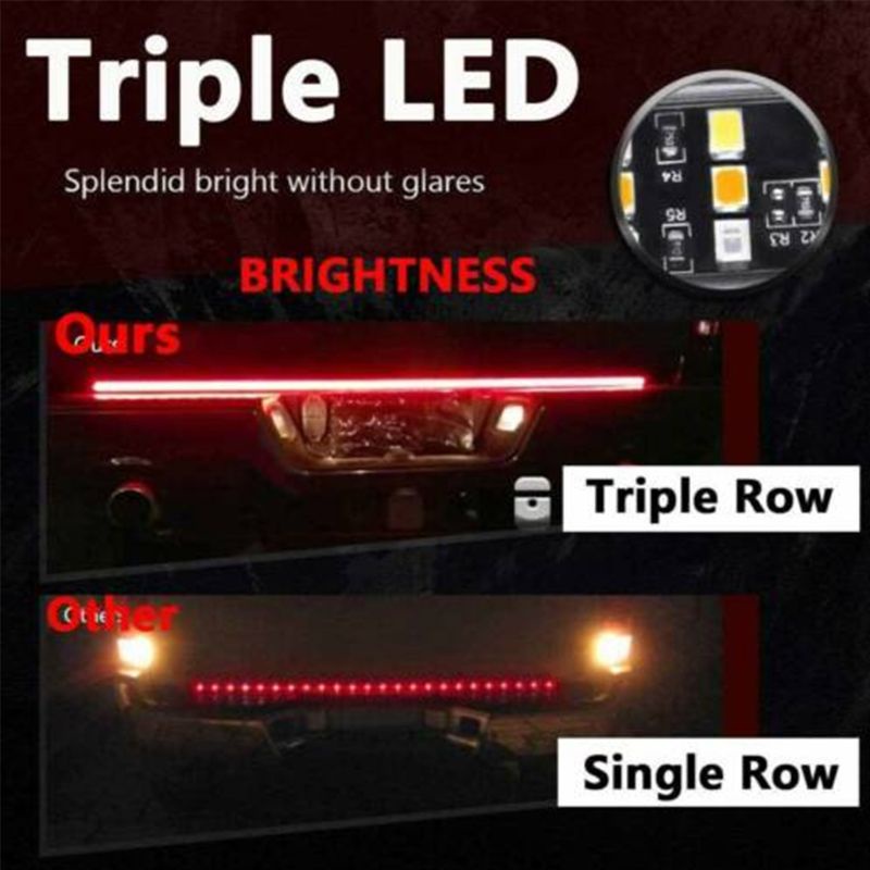 Cre Lampu Strip LED 60 &quot;Multifungsi Untuk Stop Lamp Dan Sein Mobil