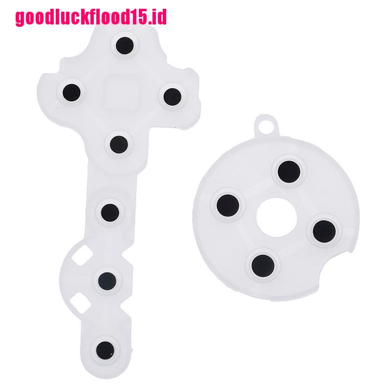 {LUCKID}2pcs/set Transparent controller conductive rubber pad contact pad for XBOX360