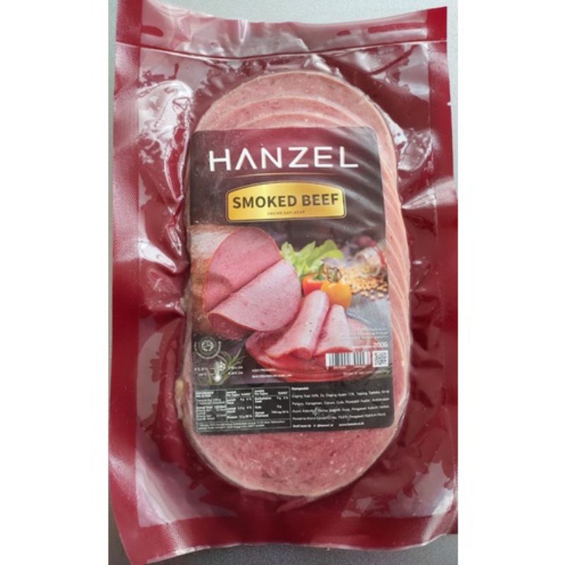 

Hanzel Smoked Beef 200gr / Daging Sapi Asap
