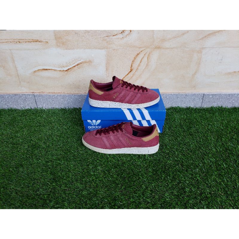Adidas Munchen Maroon White Original
