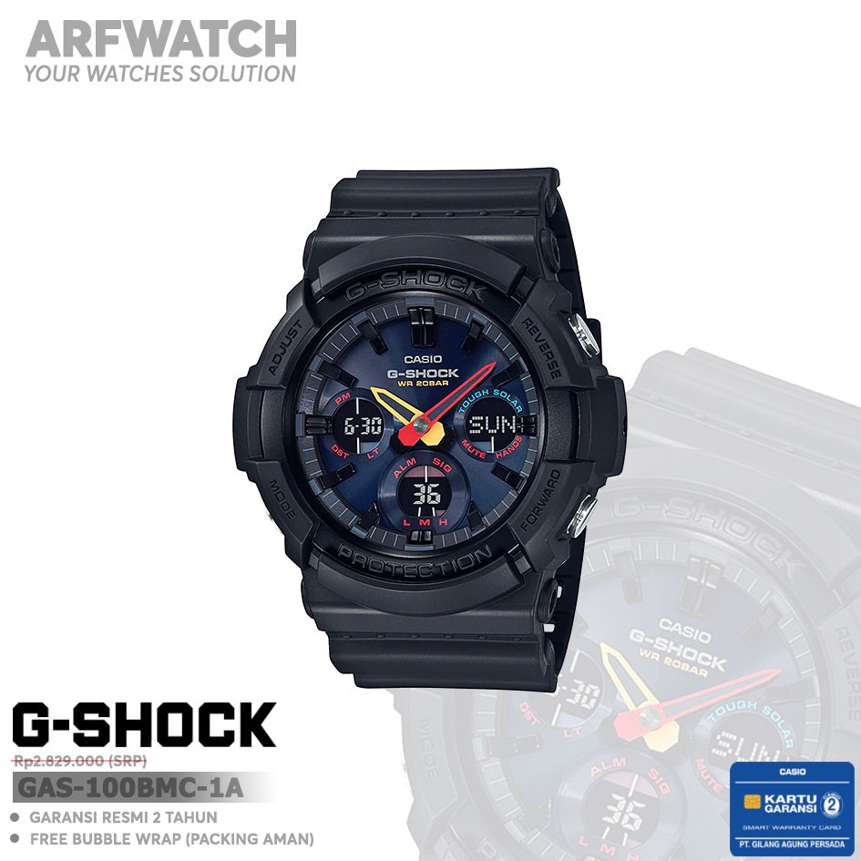 Casio G-Shock GAS-100BMC-1A / GAS-100BMC-1ADR Original