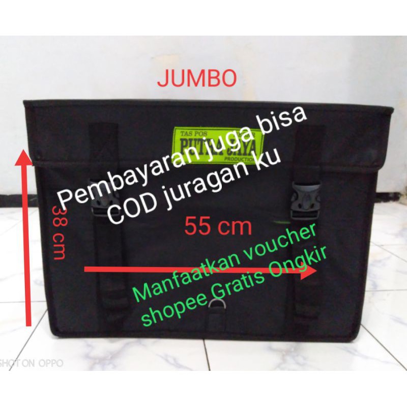RPM Tas Pos/Tas Kurir/Tas Obrok/Tas Sales/Tas Motor/Tas Srandul (JUMBO)