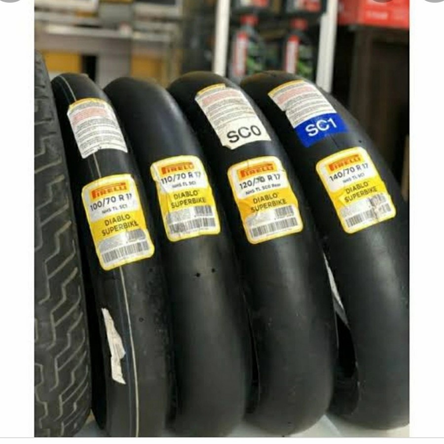 PIRELLI IMPORT BAN SEPASANG 100/70/17 & 120/70/17 DIABLO SUPERBIKE NEW
