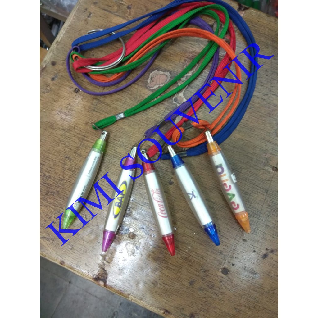 

Pulpen Cabe Tali Custom Murah FREE DESIGN