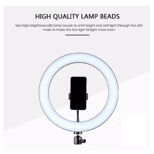 Ring Light LED 33CM - Lampu 33 cm Lampu Ringlight Make Up