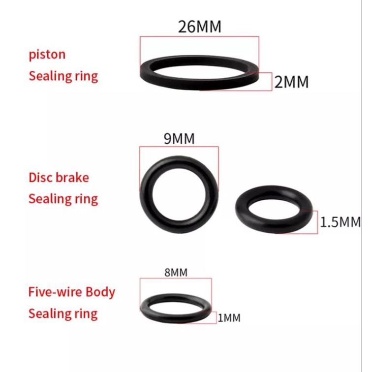Piston Seal Caliper Rem Shimano Deore SLX XT XTR Road Caliper Piston Brake Shimano