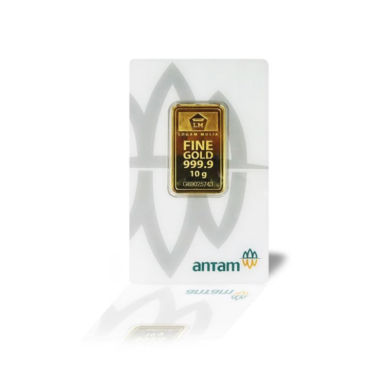 Emas Logam Mulia ANTAM CertiEye 10 gram Fine Gold 24 K