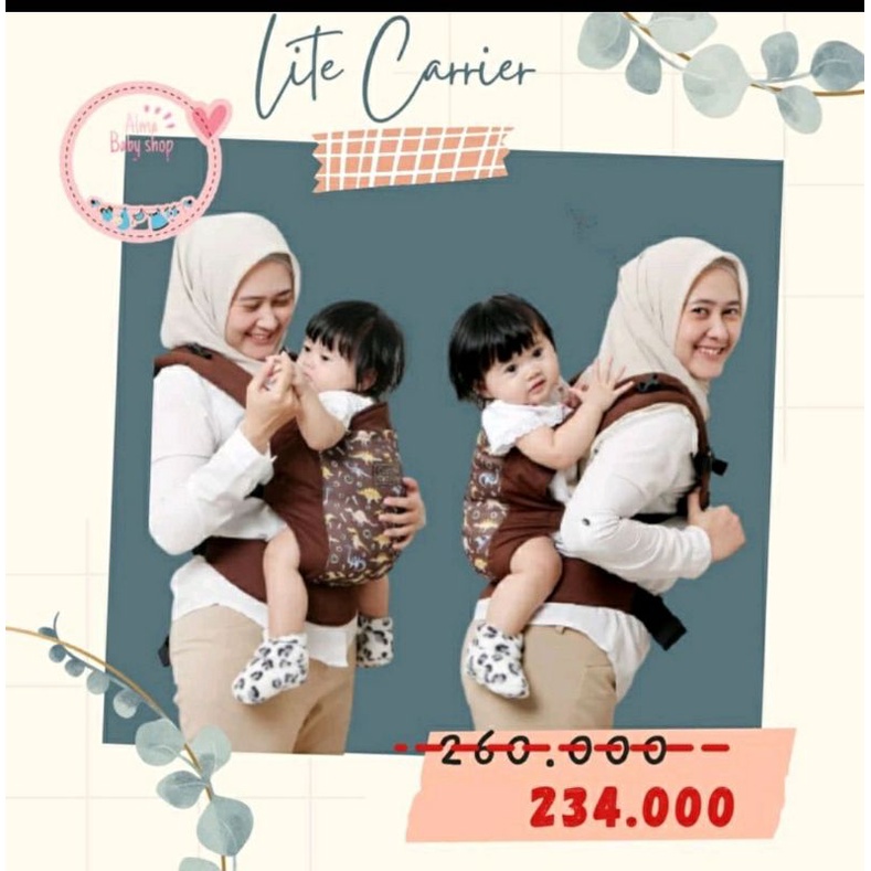 (COD)cuddleme gendongan ssc ergonomisLiteCarrier original