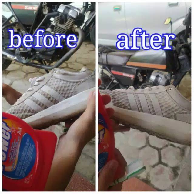 Power Merah My Way PENGHILANG NODA Membandel Pakaian sepatu tas 
MY WAY POWER 7in1 CLOTHES