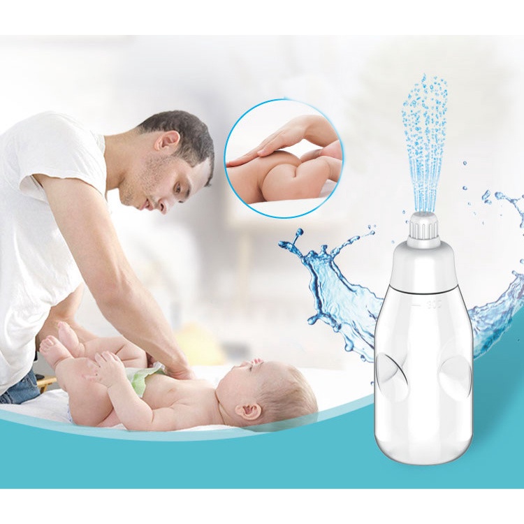 Waterpulse Portabel Travel Baby Bidet Cleaner Asswash Botol Cebok Bayi