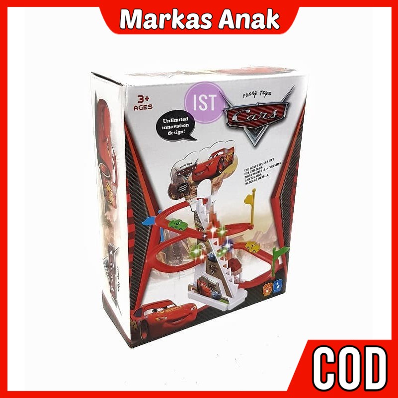 Mainan Anak Anak Umur 3 4 5 6 Tahun jalur Seluncur Seluncuran Perosotan Mobil Mobilan Kereta Train S