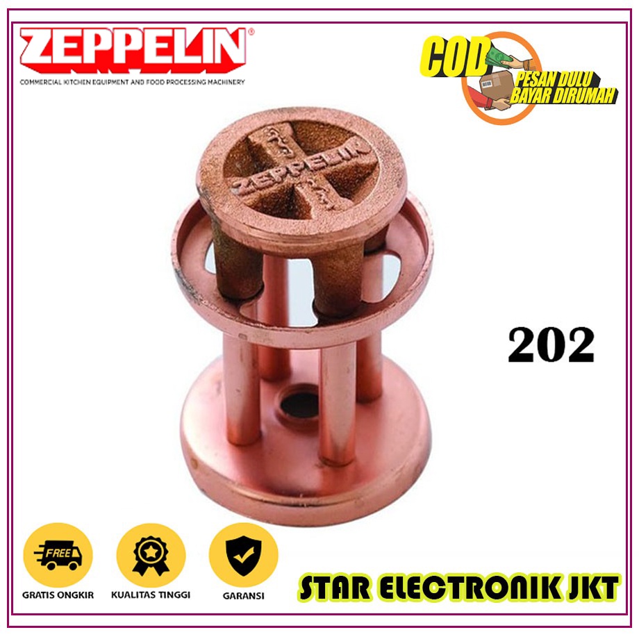 Kepala Kompor Semawar Zeppelin 202