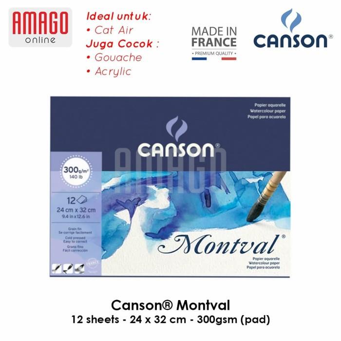 

Lora | Canson Montval - 12 Sheets - 24X32 Cp - 300G (Pad) - 200807319