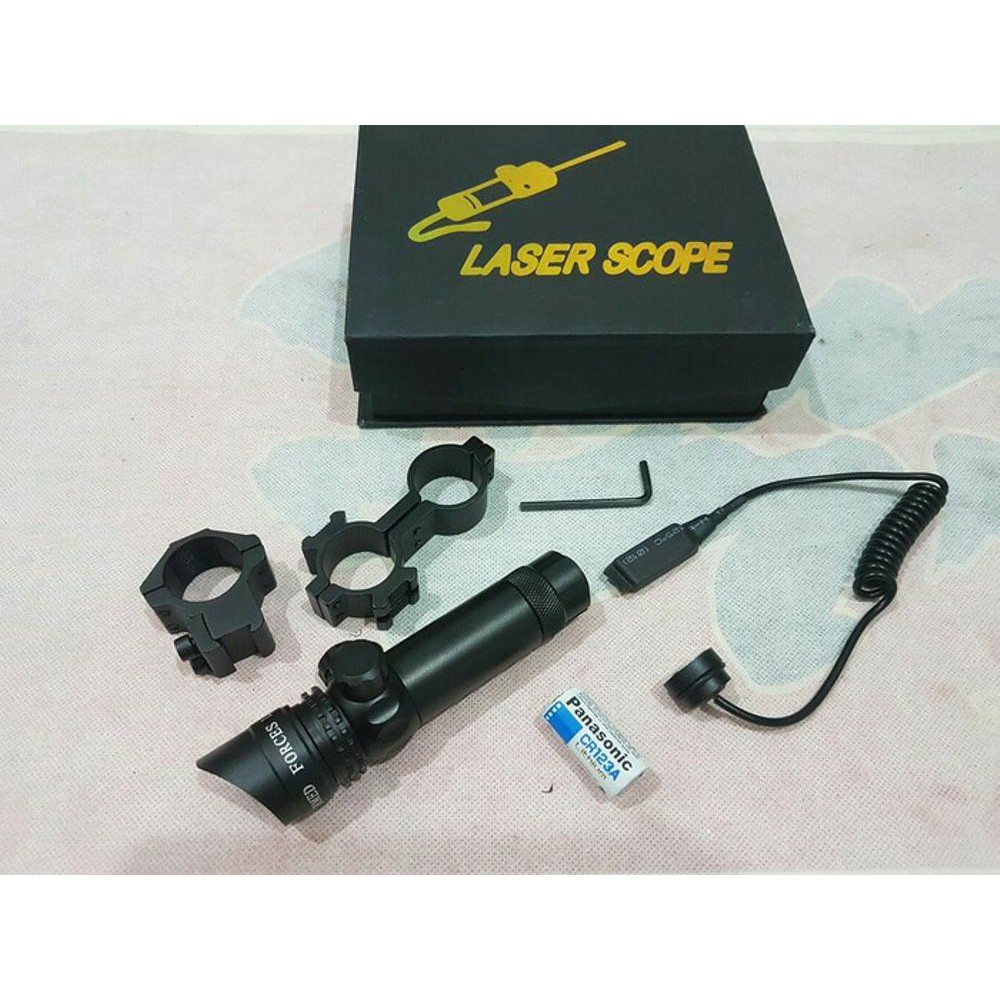 Laser scope red dot laser senapan warna merah