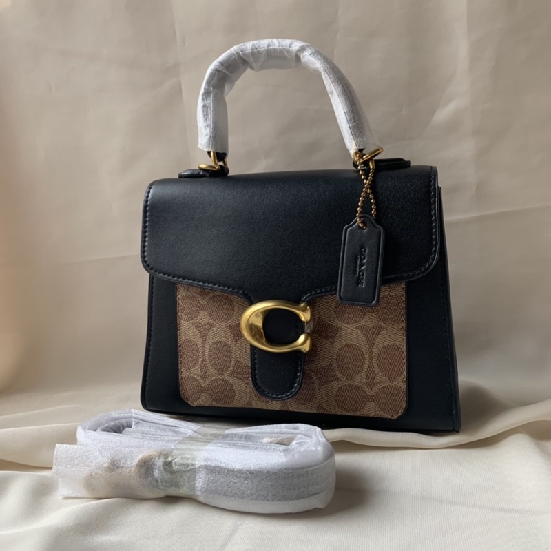 Coach Tabby Top Handle 20 In Colorblock