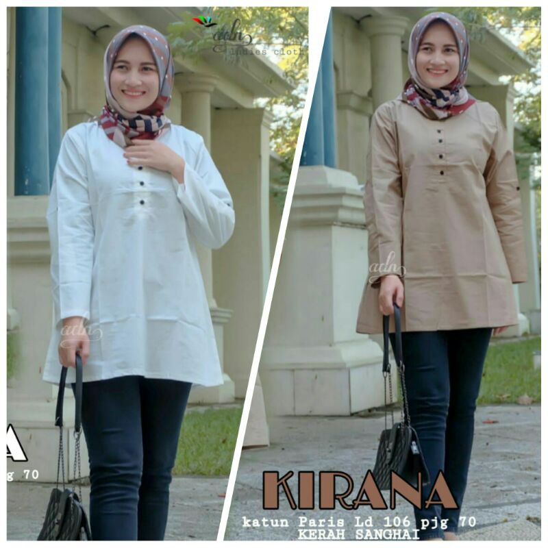 Blus Kirana - Blus Busui - Blus Polos - Blus Katun
