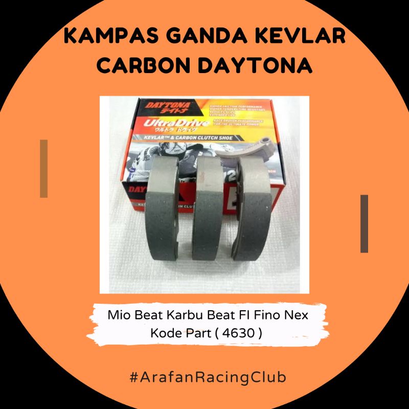 Kampas Ganda Daytona Mio Sporty Beat Karbu Beat Fi Beat Starter Kasar Beat 2012-2014