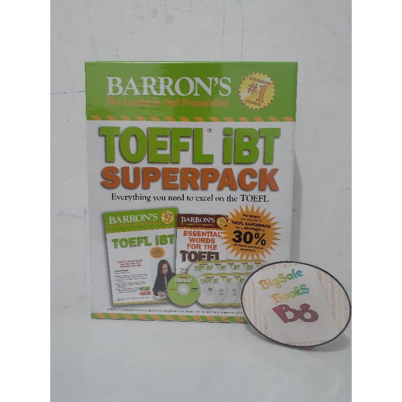 Barron's TOEFL iBT Superpack/TOEFL iBT 14th edition - ORI