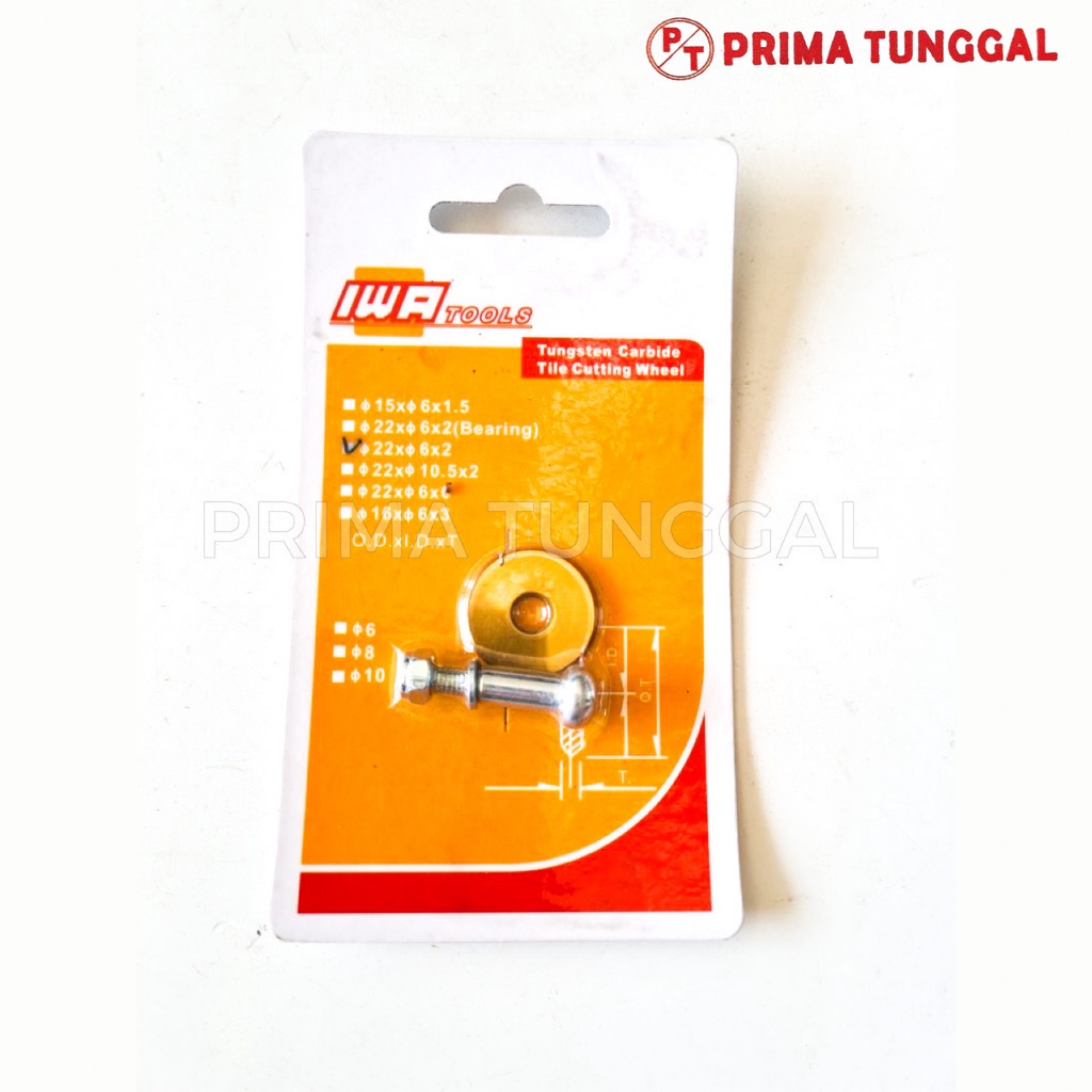 Mata Pisau Alat Potong Keramik Granit Manual Dorong IWA Non Klahar