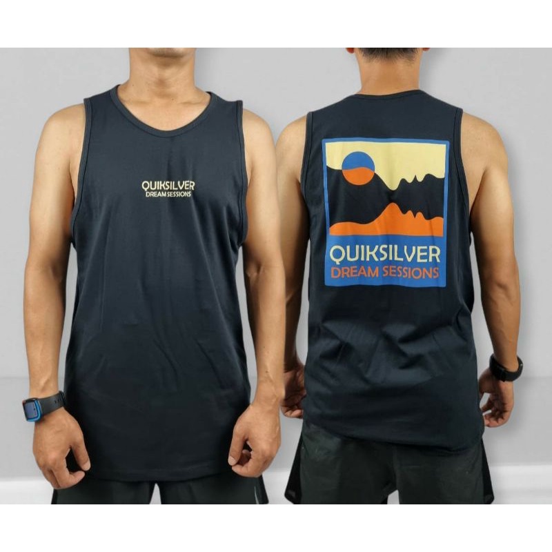 Kaos Lekbong Distro Pria Singlet Surf-Pantai premium