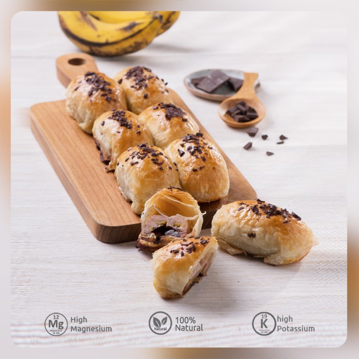 

Bolen Pisang Organik Coklat / Pack - Sesa Pastry