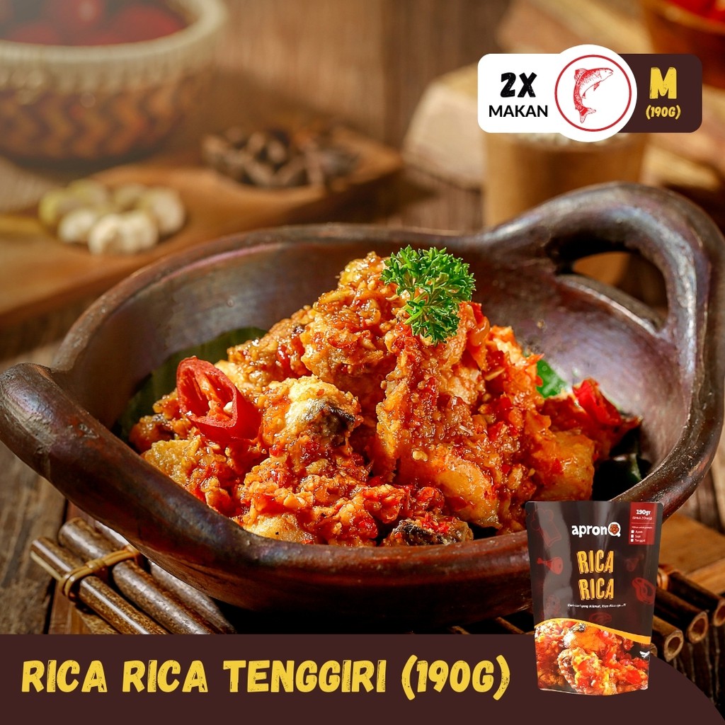 

APRONQ RICA RICA TENGGIRI 190 GRAM (MEDIUM)