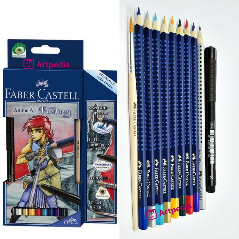 Details about   Manga Drawing Kit Faber-Castell Creative Studio Set NEW 