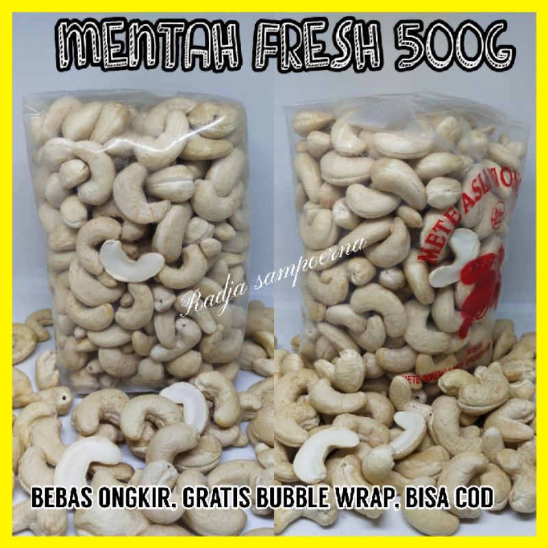 

KACANG MEDE METE CASHEW NUT MENTAH MURAH 500 g