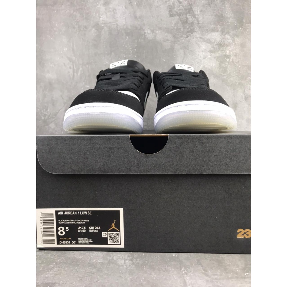 Air Jordan 1 Low Diamond Shorts  DH6931-001, 100% Real Pic.