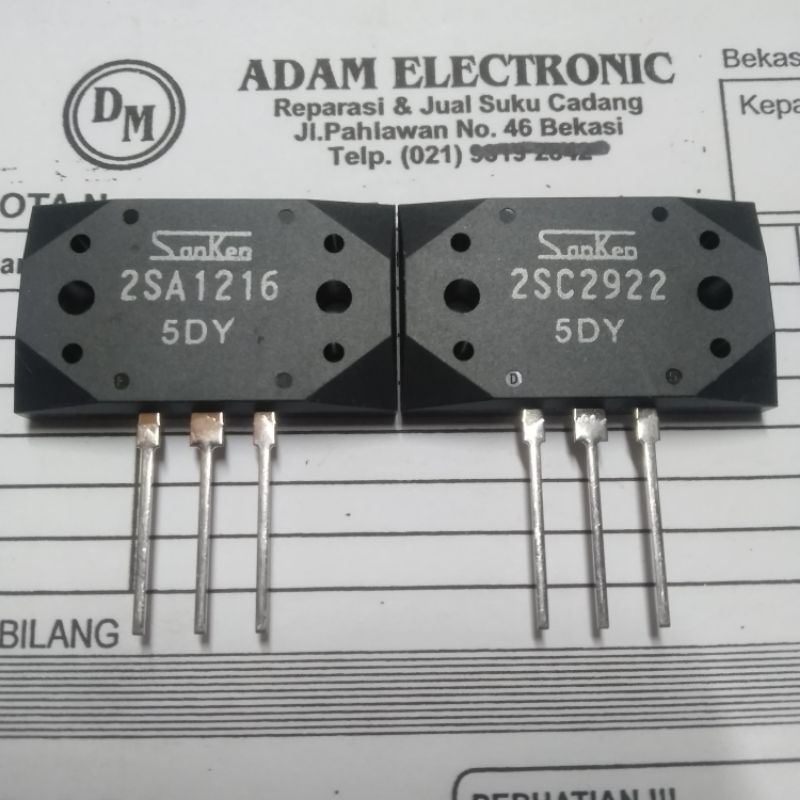 TRANSISTOR SANKEN ORI - 2SA1494 + 2SC3858