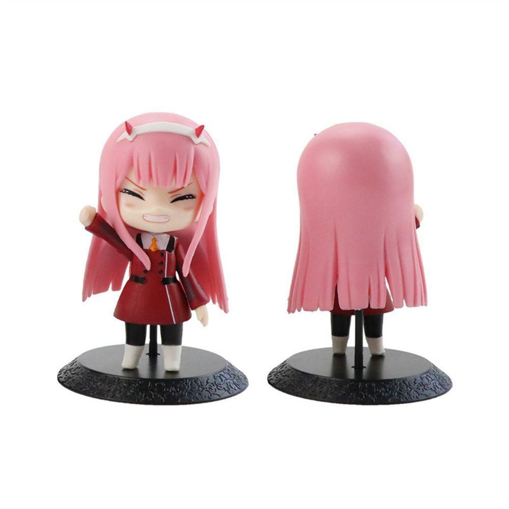 Lanfy Dar-ling in the FRANXX Figure Mainan Hadiah Mainan Anak Zero Two02 EXQ Ver 10CM Model Toys