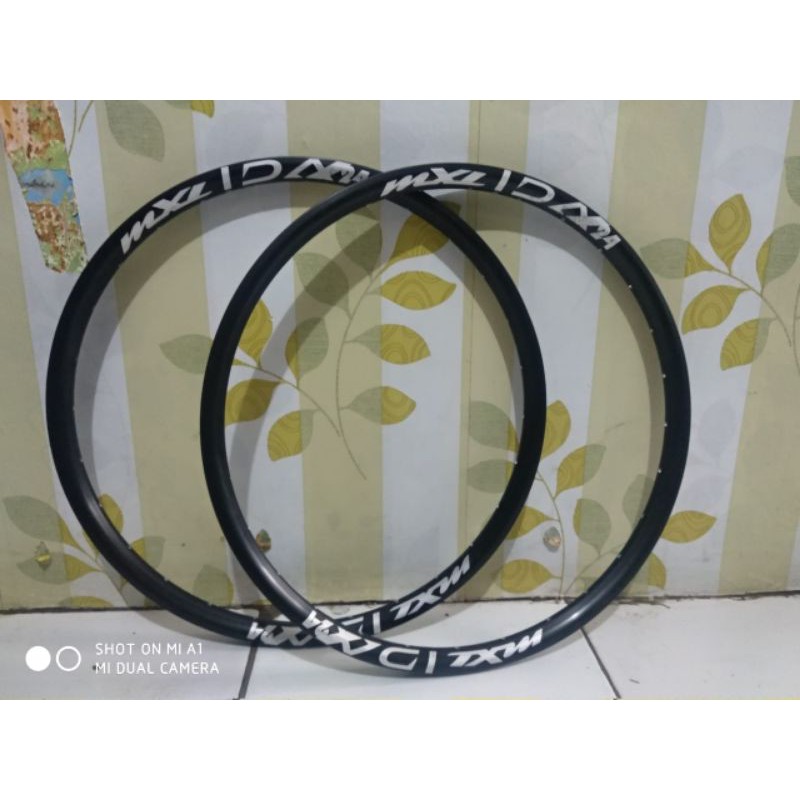 Bumbug sepeda - Rims Velg MXL 20x13.8 plus 451 disc brake Taiwan - hitam