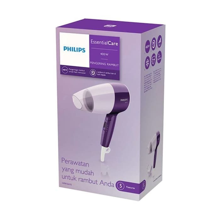 PHILIPS HP 8126 / PENGERING RAMBUT 400W / HAIR DRYER 400 WATT / HP8126