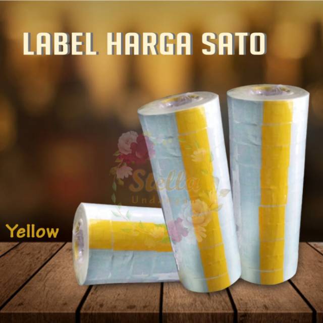 

Label harga/ Price Label Sato (Putih/Kuning)