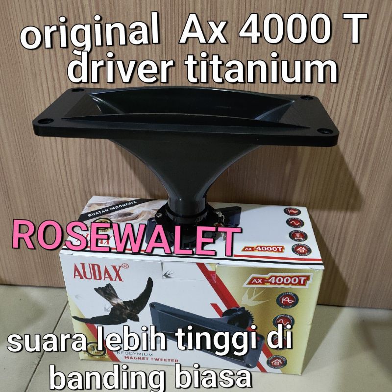 AX 4000 T AUDAX TITANIUM NEODYMIUM TWEETER  MAGNET ORIGINAL