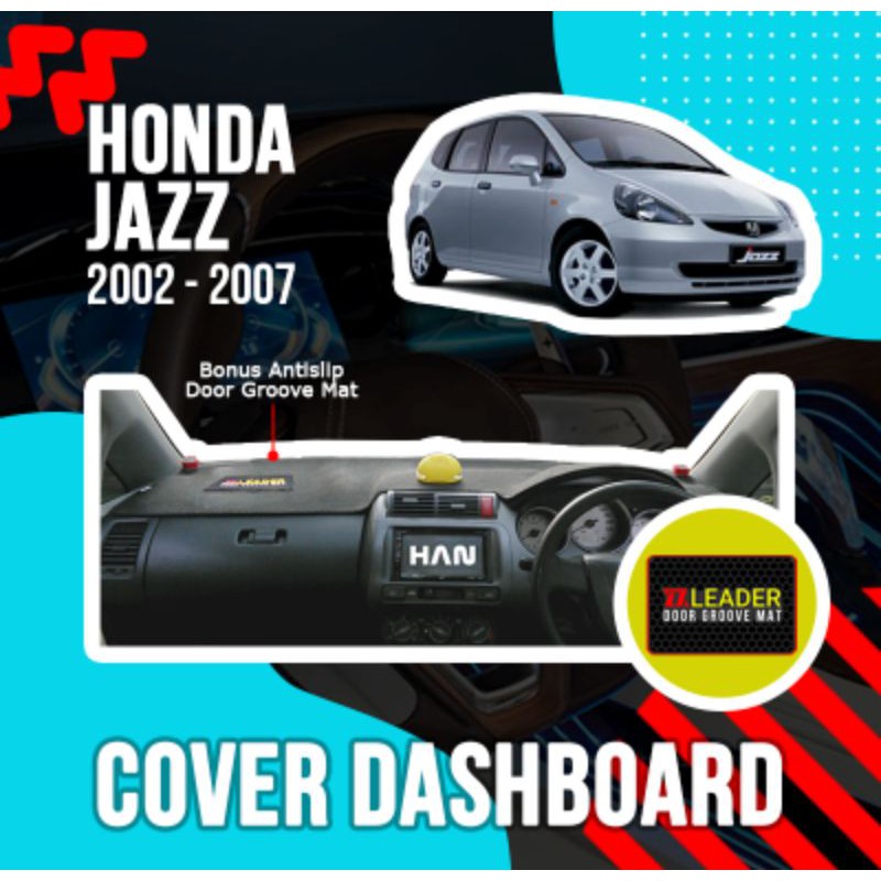 alas karpet cover dashboard mobil jazz gen 1